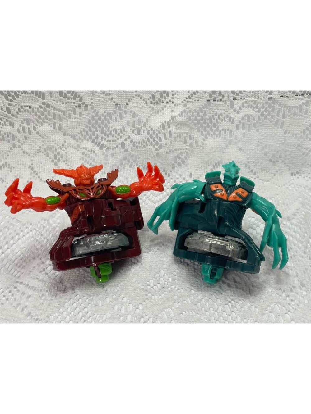 Beyblade Bey warriors Shogun Steel Figures Only Lot of 2